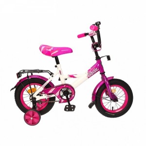 Детский велосипед для девочек Graffiti Classic RUS 12 White pink