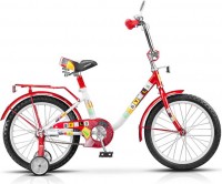 Детский велосипед для девочек Stels Flash 18 Red white