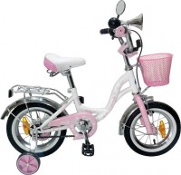Детский велосипед для девочек Novatrack Butterfly Х52493 White pink
