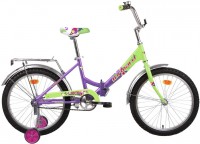 Детский велосипед для девочек Forward Racing 18 Girl Compact (2015) Green violet