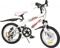 Детский велосипед для мальчиков Leader Kids G16A333 White red