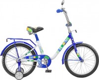 Детский велосипед для мальчиков Stels Flash 18 Blue white
