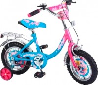 Детский велосипед для девочек Leader Kids G12BD131 Pink blue