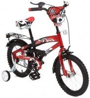 Детский велосипед для мальчиков Leader Kids G16BD406 Black red