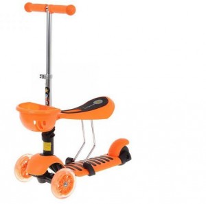 Городской самокат Scooter 2в1 ОТ 332 Orange