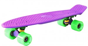 Скейтборд Y-Scoo Big Fishskateboard Purple green