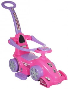 Каталка-толокар Ningbo Prince Toys 602W Болид F1 Pink