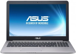 Ноутбук Asus K501UQ (Core i3 6100U 2.3Ghz/15.6/4Gb/500Gb/GT940MX/DOS/Grey) 90NB0BP2-M01360