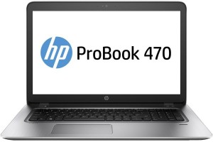 Ноутбук HP ProBook 470 G4 (Core i5-7200U 2.5Ghz/17.3/4Gb/1Tb/DVD-RW/HD Graphics 620/DOS/Silver) Y8A97EA