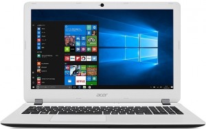 Ноутбук Acer Aspire ES1-533-P3TP (Pent N4200 1.1Ghz/15.6/4Gb/SSD128Gb/HD Graphics 505/W10H64/White) NX.GFVER.003