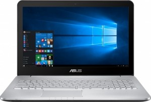 Ноутбук Asus VivoBook Pro N752VX (Core i7 6700HQ 2.6Ghz/17.3/8Gb/1Tb+SSD128Gb/DVD/GTX 950M/W10) 90NB0AY1-M03150