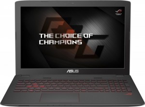 Ноутбук Asus ROG GL752VW (Core i7 6700HQ 2.6Ghz/17.3/8Gb/1Tb/DVD/GTX 960M/DOS/Gray) 90NB0A42-M03110