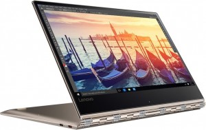 Ноутбук Lenovo Yoga 910-13 (Core i7 7500U 2.7GHz/13.9/12Gb/SSD512Gb/HD Graphics/W10P64/Gold) 80VF00ERRK