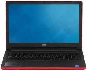 Ноутбук Dell Inspiron 5558-7061 (Core i3 4005U 1.7Ghz/15.6/4Gb/500Gb/DVD/HD Graphics 4400/W8.1/Red)