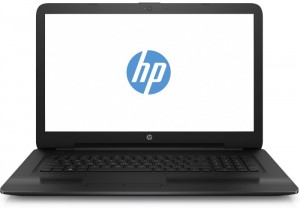 Ноутбук HP 17-ak008ur (A6 9220 2.5Ghz/17.3/4Gb/500Gb/DVD/Radeon R4/DOS/Black) 1ZJ11EA