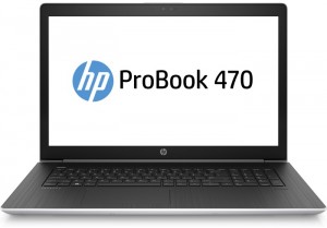 Ноутбук HP ProBook 470 G5 (Core i5-8250U 1.6Ghz/17.3/8Gb/SSD512Gb/GeForce GT 930MX/W10Pro64/Silver) 2UB72EA