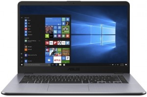 Ультрабук Asus VivoBook 15 X505BA-EJ163T (A6-9220 2.5Ghz/15.6/4Gb/1Tb/Radeon R4/W10H64) 90NB0G12-M02510
