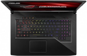 Ноутбук Asus ROG GL503VD-FY374 (Core i7 7700HQ 2.8Ghz/15.6/12Gb/1Tb+128Gb/GTX1050/noOS) 90NB0GQ2-M06720