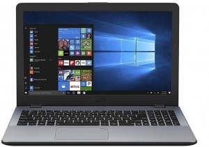 Ноутбук Asus VivoBook F705UA-BX424T (i5-7200U 2.5Ghz/17.3/8Gb/1Tb/DVD/HD Graphics 620/W10H64) 90NB0EV1-M05200