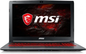 Ноутбук MSI GV62 7RD-1485RU (Core i5 7300HQ 2.5Ghz/15.6/8Gb/1Tb+SSD128Gb/GTX 1050/W10Home) 9S7-16J9H2-1485