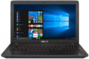 Ноутбук Asus FX753VD-GC096T (Core i5 7300HQ 2.5Ghz/17.3/8Gb/1Tb/GTX 1050/W10H64) 90NB0DM3-M05470