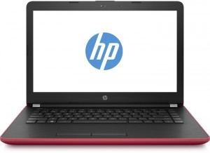 Ноутбук HP 14-bs015u (Pent N3710 1.6GHz/14/4Gb/500Gb/HD Graphics 405/W10Home64/Red) 1ZJ60EA