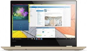Ноутбук-трансформер Lenovo Yoga 520-14IKB (Core i5 7200U 2.5Ghz/14/8Gb/1Tb/GeForce 940MX/W10H64/Gold) 80X8001WRK