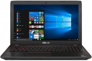 Ноутбук Asus FX553VD-DM405R(Core i7 7700HQ 2.8Ghz/15.6/8Gb/1Tb/GeForce GTX1050/W10 Pro) 90NB0DW4-M05730