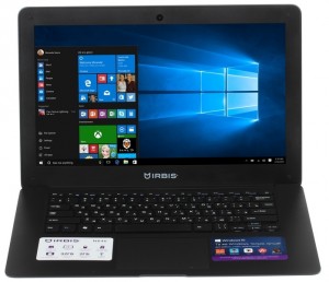 Ноутбук Irbis NB46 (Atom Z3735F 1.33GHz/14/2Gb/SSD32Gb/HD Graphics/W10/Black)