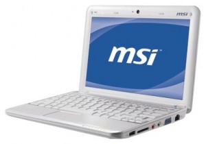 Нетбук MSI Wind U130 белый