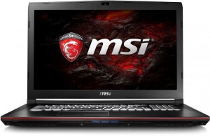 Ноутбук MSI GP72 7RDX-486XRU (Core i7 7700HQ 2.8GHz/17.3/8Gb/1Tb+SSD128Gb/DVD/GTX 1050/DOS) 9S7-1799B3-486