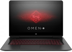 Ноутбук HP Omen 17-w211ur (Core i5-7300HQ 2.5Ghz/17.3/8Gb/1Tb+SSD128Gb/GTX 10560/W10Home64) 1GP22EA