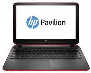 Ноутбук HP Pavilion 15-p209ur (AMD A10/5745M/2100Mhz/6Gb/750Gb/15.6/DVDRW/R7 M260/2Gb/WiFi/BT/W8.1/Red)