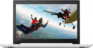 Ноутбук Lenovo IdeaPad 320-15AST(Celeron N3350 1.1GHz/4Gb/500Gb/15.6/HDG500/W10Home/White) 80XR001CRK