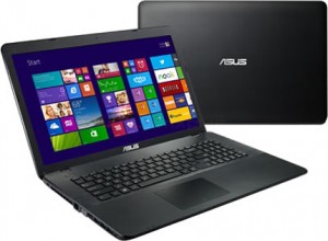 Ноутбук Asus X751LAV-TY324H (Core i3/5010U/2100Mhz/6144Mb/1000Gb/17.3/DVDRW/WiFi/BT/W8.1/Black) 90NB04P1-M02770