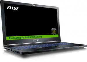 Ноутбук MSI WS63 7RK-429RU (Core i7 7700HQ 2.8Ghx/15.6/32Gb/1Tb+SSD128Gb/Quadro P3000/W10Pro64) 9S7-16K232-429