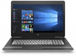 Ноутбук HP Pavilion Gaming 17-ab024ur (Core i7-6700HQ 2.6Ghz/17.3/12Gb/2Tb/GTX 960M/W10Home/Silver) 1BX44EA