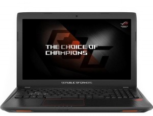 Ноутбук Asus GL553VE-FY055T (Core i7-7700HQ 2.8GHz/15.6/12Gb/1Tb+SSD128Gb/DVD/GTX1050Ti/W10H64) 90NB0DX3-M00730
