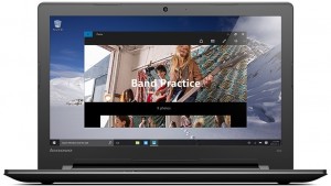 Ноутбук Lenovo IdeaPad 300-15IBR (Pent N3710 1.6Ghz/15.6/4Gb/500Gb/HD Graphics 405/W10Home64/Black) 80M300PGRK