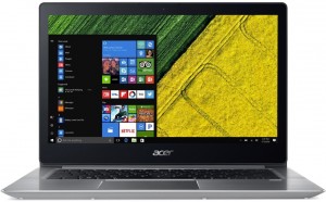 Ультрабук Acer Swift 3 SF314-52-36KA (Core i3 7100U 2.4Ghz/14/8Gb/SSD128Gb/HD Graphics 620/W10H64) NX.GNUER.011