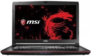 Ноутбук MSI GP72 7RDX-484RU (Core i7-7700HQ 2.8Ghz/17.3/8Gb/1Tb/GTX1050/DVD/W10Home/Black) 9S7-1799B3-484