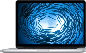 Ноутбук Apple MacBook Pro 15.4 Retina (Core i7/2.8Ghz/15.4/16Gb/512Gb/GT 750M/MacOS X/Silver) Z0RD000JX