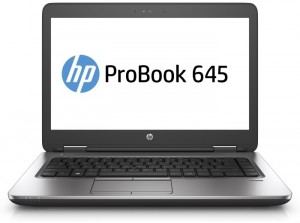 Ноутбук HP ProBook 645 G3 (A10-8730B 2.4GHz/14/4Gb/500Gb/DVD/Radeon R5/W10P64/Silver black) Z2W15EA