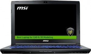 Ноутбук MSI WE62 7RJ-1879RU (Core i7 7700HQ 2.8Ghz/15.6/32Gb/1Tb+2SSDx128Gb/DVD/M2200/W10Pro64) 9S7-16J572-1879