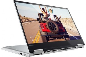 Ноутбук-трансформер Lenovo Yoga 720-13IKB (Core i5 7200U 2.5Ghz/13.3/8Gb/SSD256Gb/HD Graphics 620/W10H64/Silver) 80X6005ARK