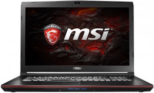 Ноутбук MSI GP72 7REX-677XRU (Core i5-7300HQ 2.5GHz/17.3/8Gb/1Tb/DVD/GeForce GTX 1050Ti/DOS) 9S7-1799B3-677