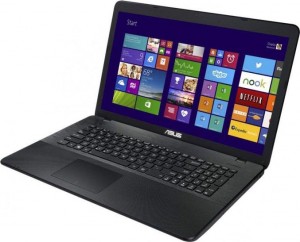 Ноутбук Asus X751LN-TY002H (Core i7/4510U/2000Mhz/8192Mb/17.3/1Tb/GT820M/2Gb/DVDRW/WiFi/BT/W8/Black) 90NB06W5-M00