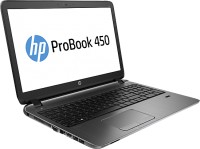 Ноутбук HP ProBook 450 G2 (i3/4030U/1900MHz/4Gb/500Gb/15.6/IntelHD4400/DVDRW/WiFi/BT/W7Pro/Grey)