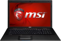 Ноутбук MSI GE70 2PL-252XRU (Core i5/4210H/2900Mhz/4096Mb/17.3/500Gb/GTX850M/2Gb/DVDRW/WiFi/BT/DOS/Black)