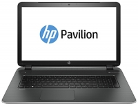 Ноутбук HP 17-f212ur (A10/5745M/2100Mhz/4Gb/500Gb/17.3/DVDRW/R7 M260/2Gb/WiFi/BT/W8.1/natural Silver)